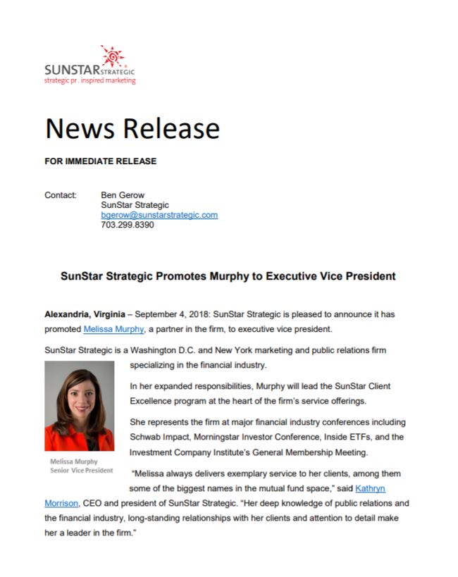 MM Press Release