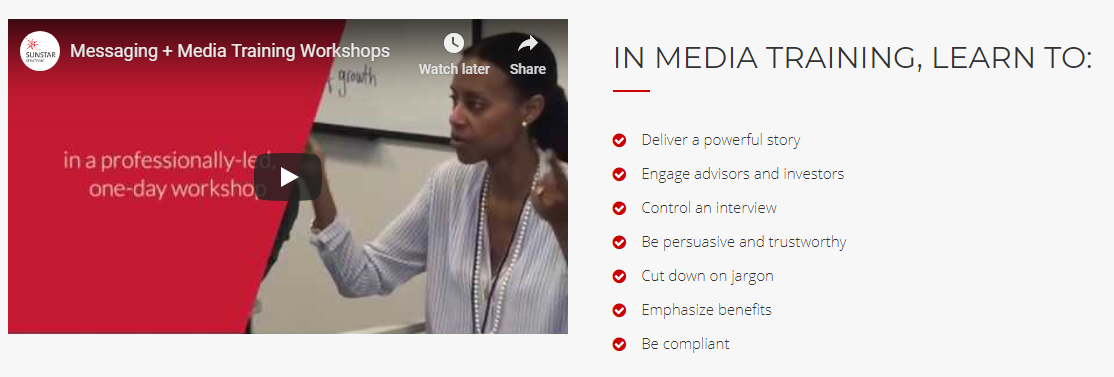 snip media training
