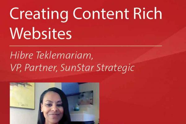 Creating Content-Rich Websites