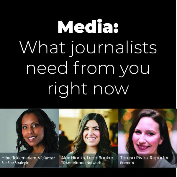 What the media needs to hear from you
